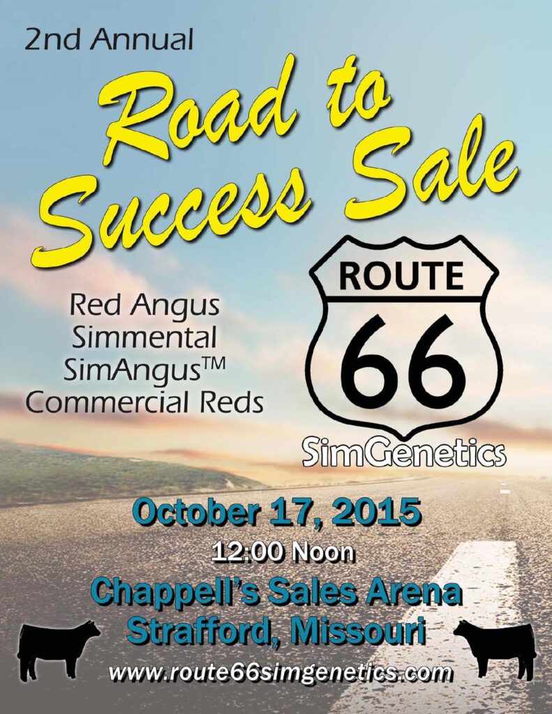 Route 66 SimGenetics - 2015 Road to Success Sale