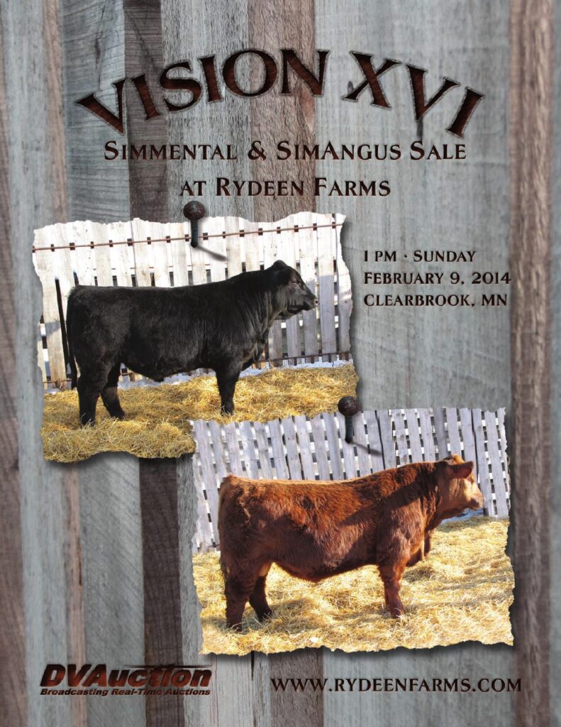 Rydeen Farms - Vision XVI Simmental and SimAngus Sale