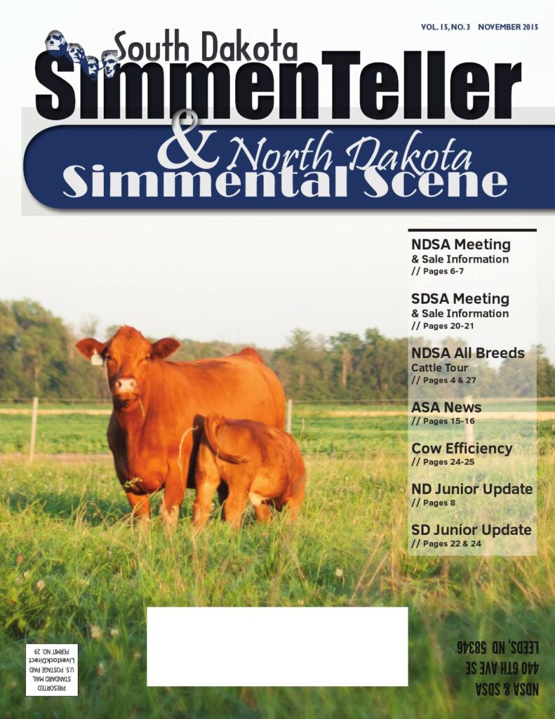 SD SimmenTeller/ND Simmental Scene - November 2015 Edition