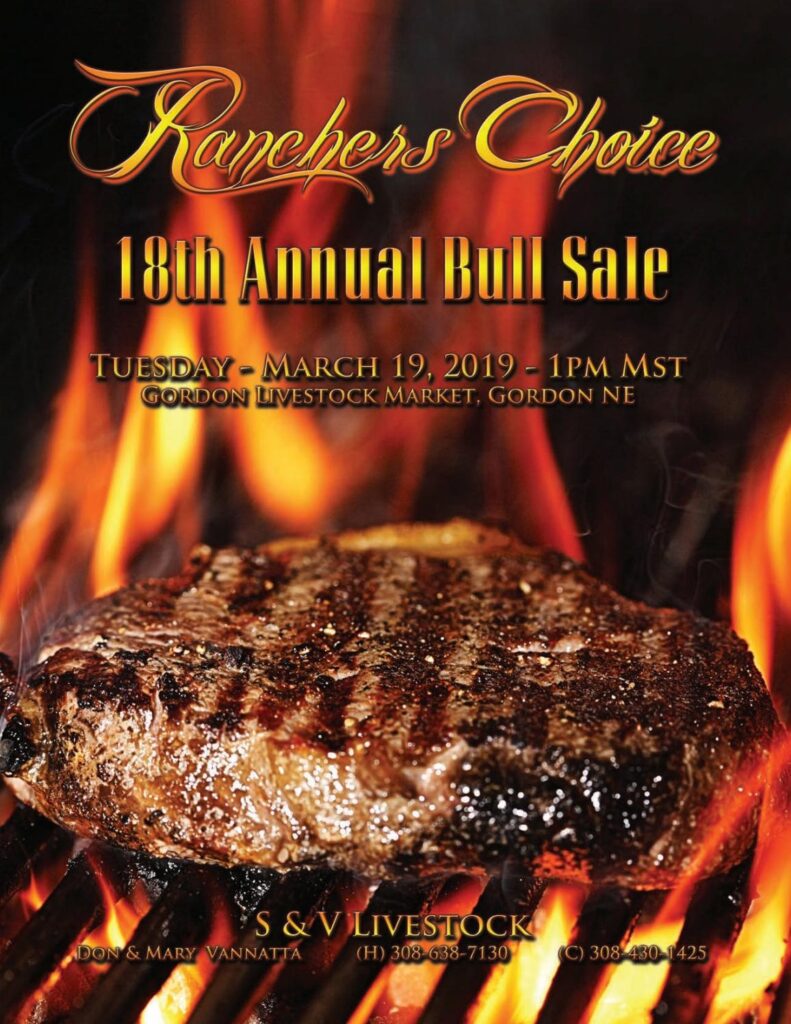 S&V Livestock - 2019 Ranchers Choice Bull Sale
