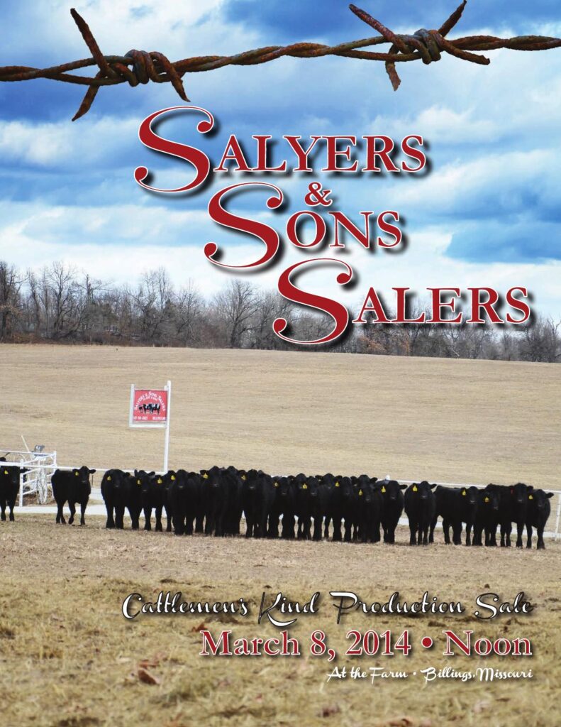 Salyer and Sons Salers - 2014 Cattlemen's Kind Production Sale