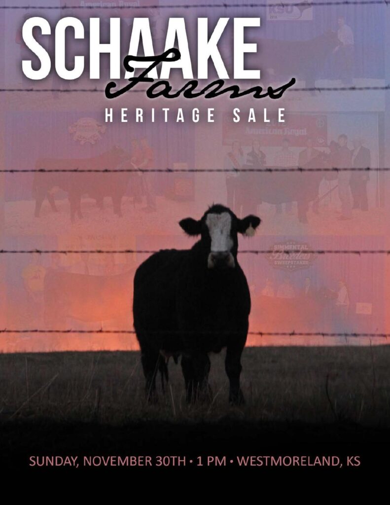 Schaake Farms - 2014 Heritage Sale