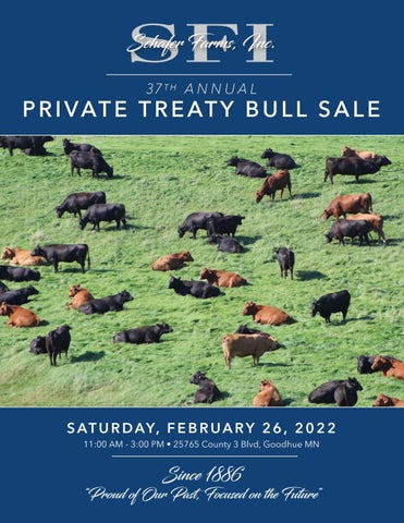 Schafer Farms - 2022 Spring Bull Sale