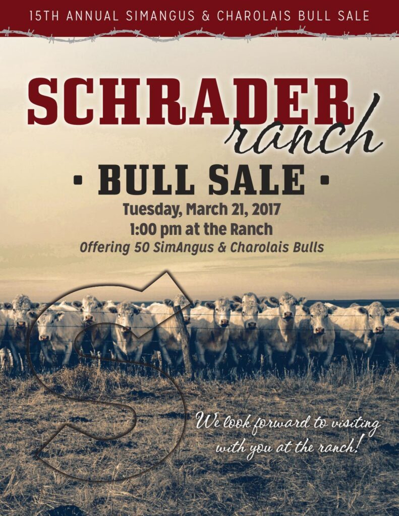 Schrader Ranch - 15th Annual Bull Sale