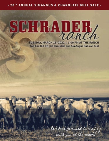 Schrader Ranch - 2022 Spring Sale