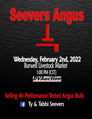 Seevers Angus - 2022 Spring Bull Sale