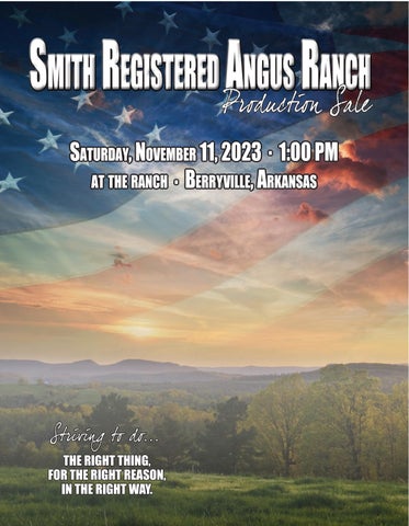 Smith Registered Angus Ranch - 2023 Fall Bull Sale Catalog