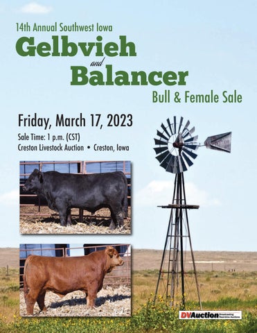 SouthWest Iowa Gelbvieh - 2023 Spring Sale