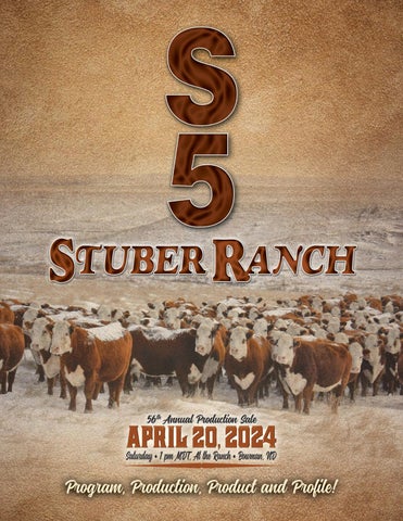 Stuber Ranch 56th Annual Production Sale