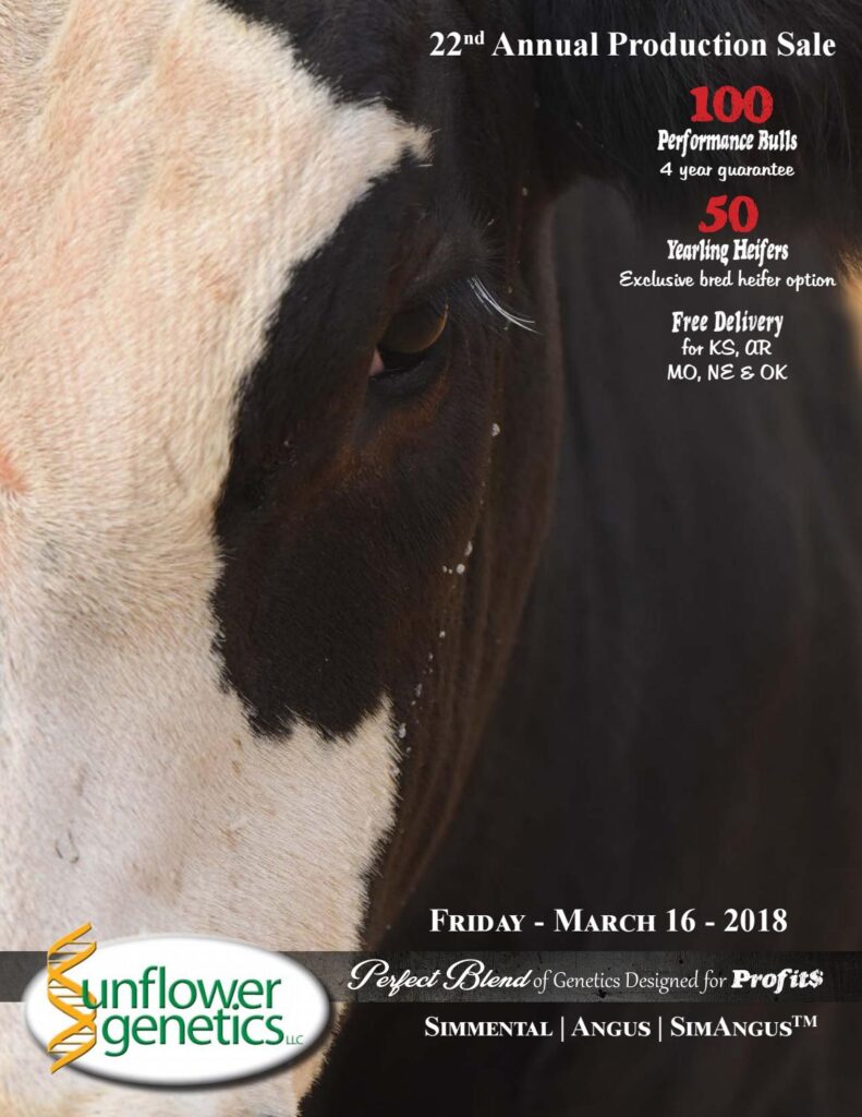 Sunflower Genetics - 2018 Production Sale