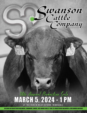 Swanson Cattle Company 38th Annual Production Sale