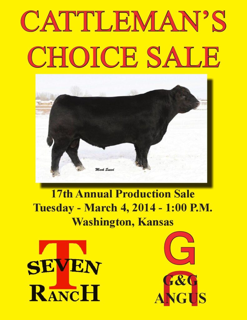 T Seven Ranch / G and G Cattle Company - 2014 Cattlemans Choice Sale