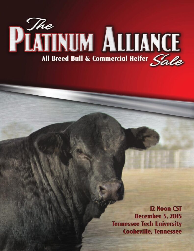 The 2015 Platinum Alliance Sale
