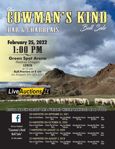 The Cowman's Kind - 2022 Spring Bull Sale