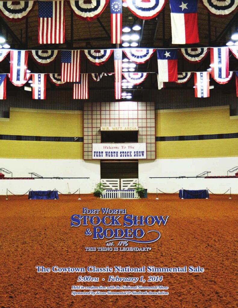 The Cowtown Classic National Simmental Sale