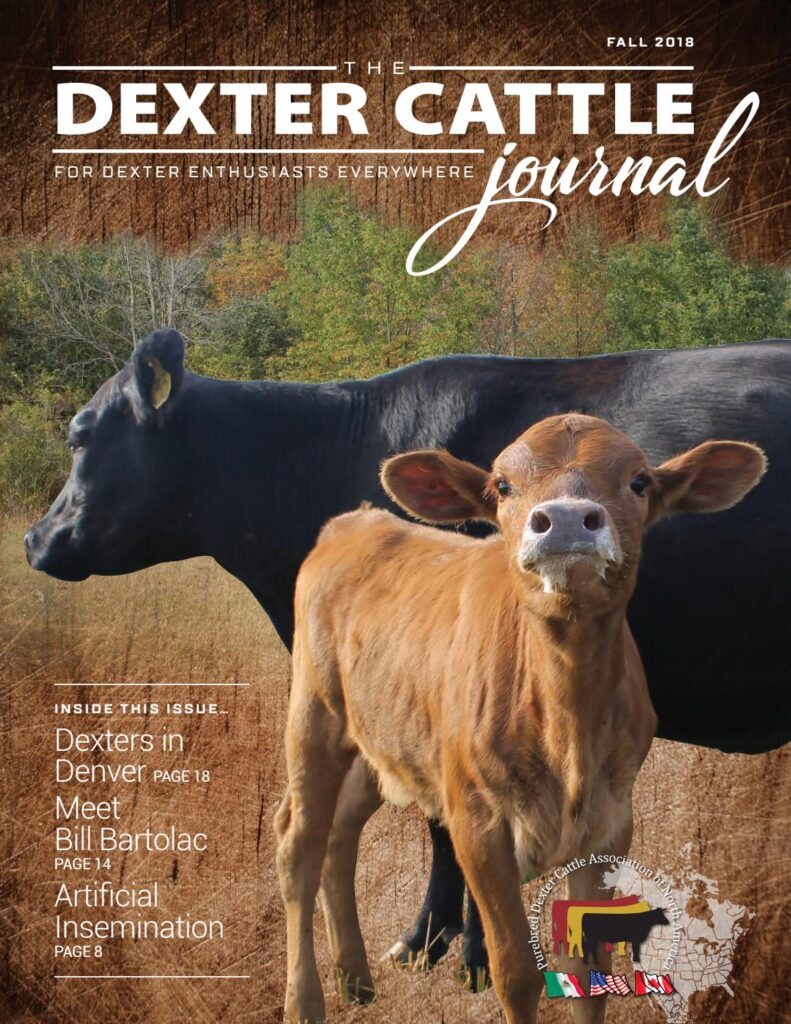 The Dexter Cattle Jornal - Fall 2018