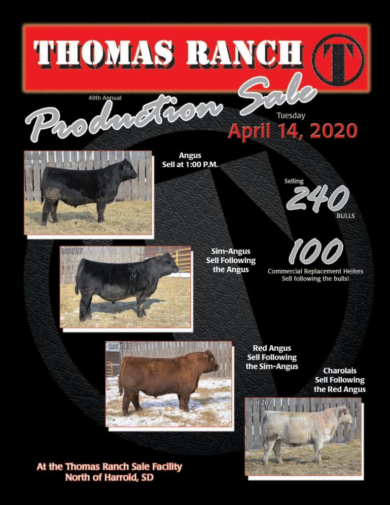 Thomas Ranch - 2020 Sale