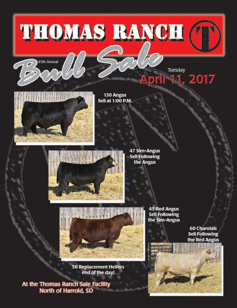 Thomas Ranch - 45th Annual Bull Sale