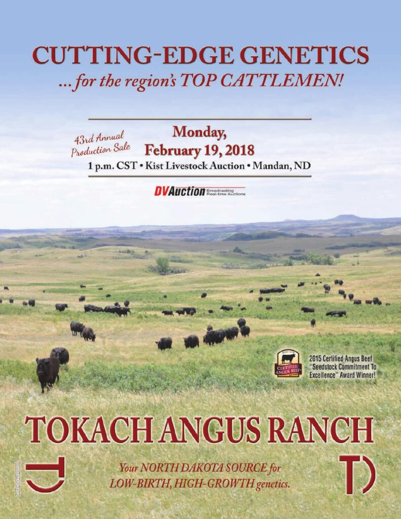 Tokach Angus Ranch - 2018 Production Sale