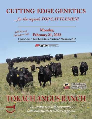 Tokach Angus Ranch - 2022 Spring Production Sale