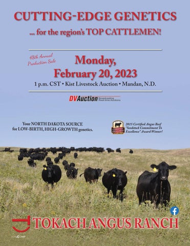 Tokach Angus Ranch - 2023 Spring Production Sale