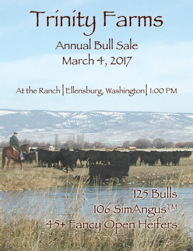Trinity Farms - 2017 Bull Sale