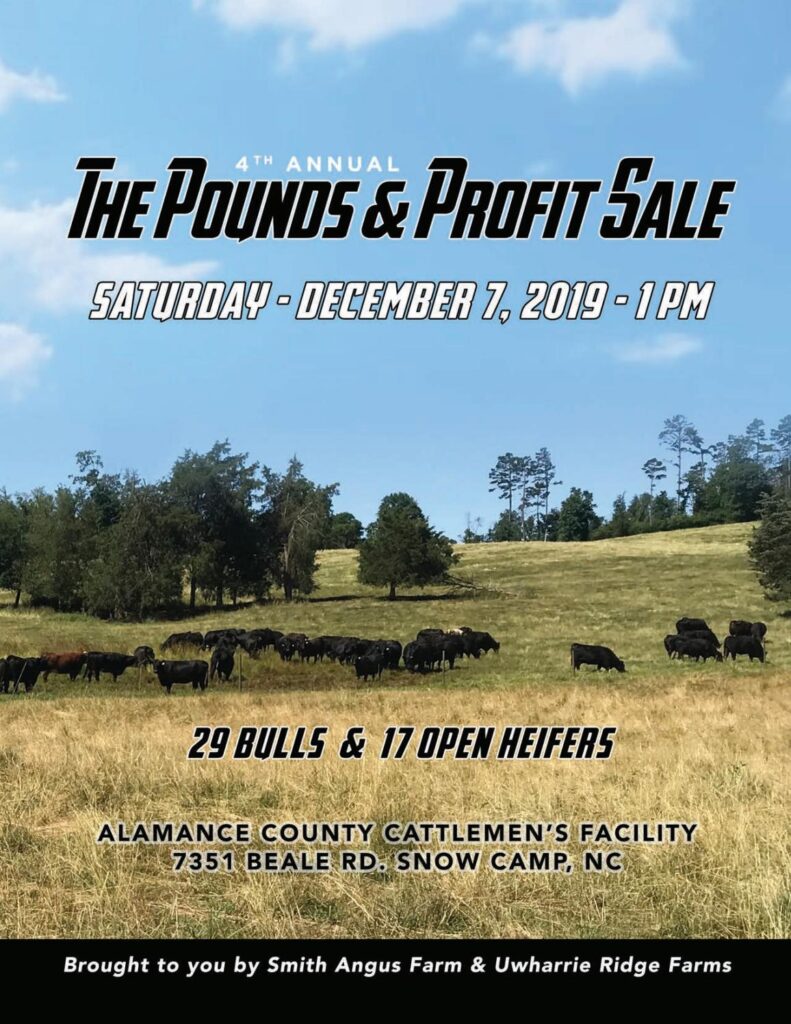 Uwharrie Ridge Farms - 2019 Fall Sale