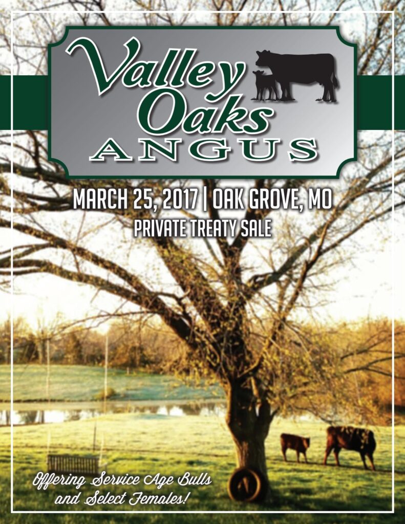 Valley Oaks Angus - 2017 Private Treaty Sale