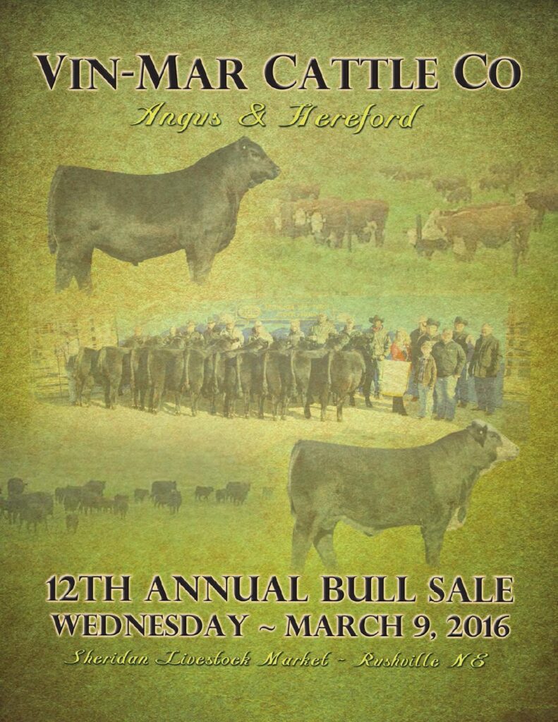 Vin-Mar Cattle Company - 12th Annual Bull Sale