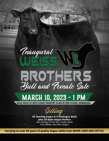 Weiss Brothers - 2023 Spring Sale