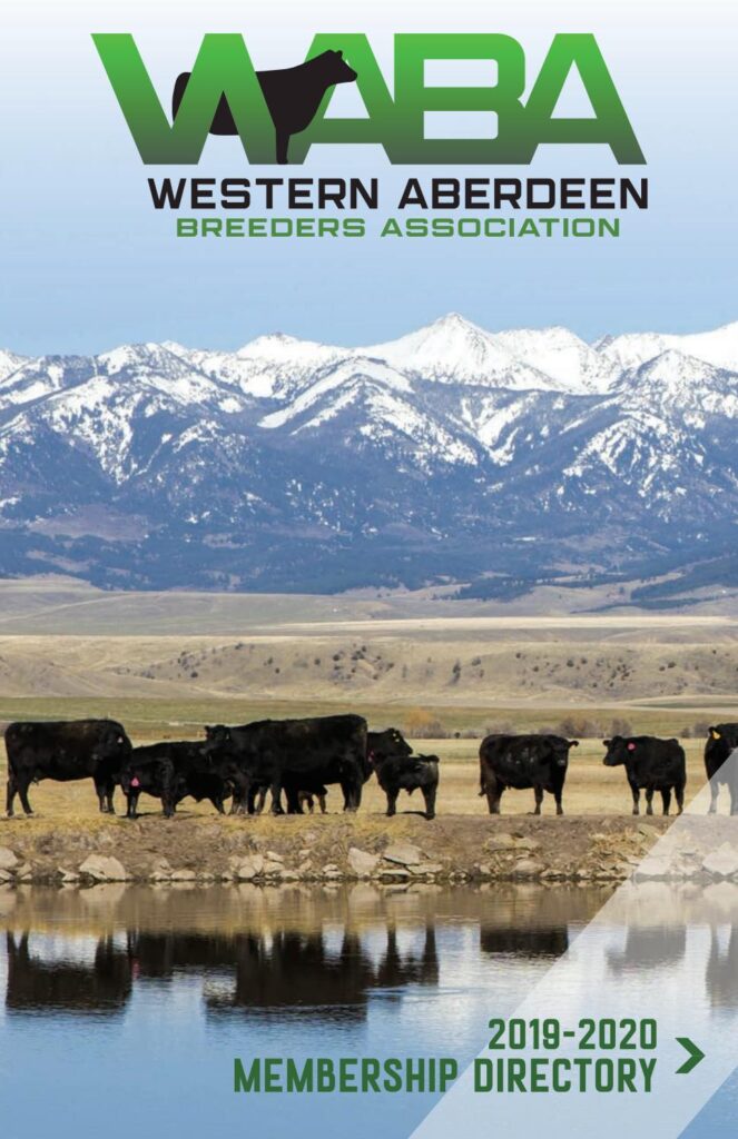 Western Aberdeen Breeders Association - 2019 Membership Directory