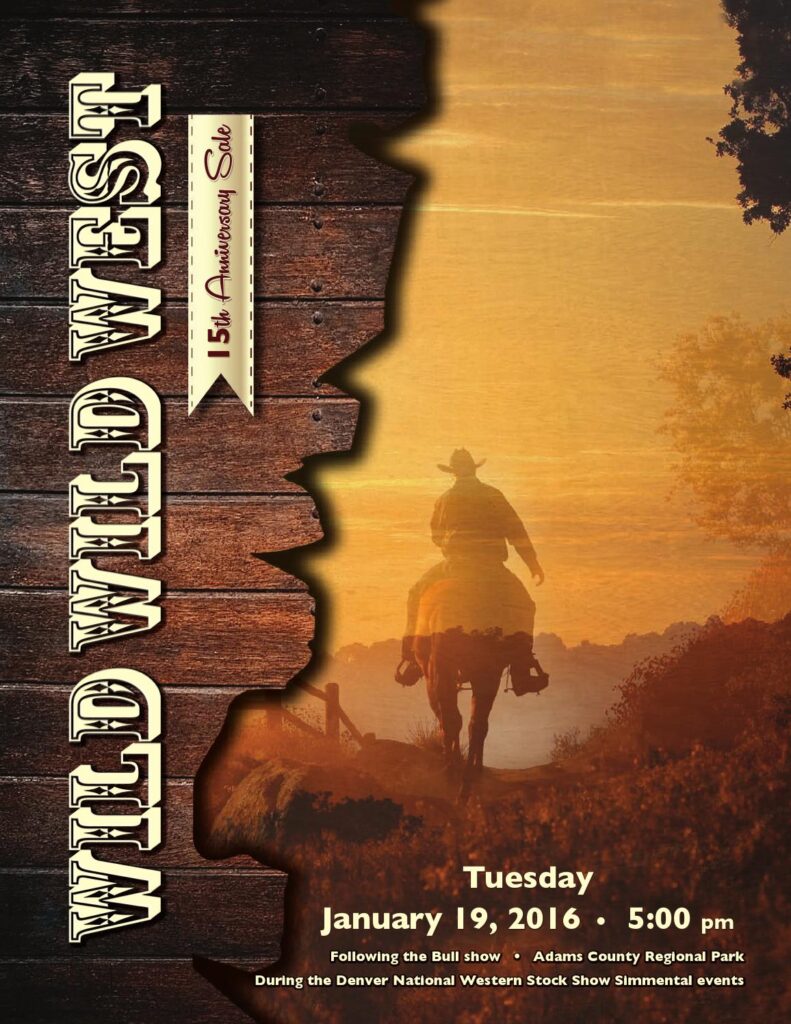 Wild Wild West - 15th Anniversary Sale