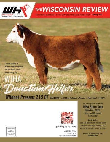 Wisconsin Hereford Association - 2023 Spring Review