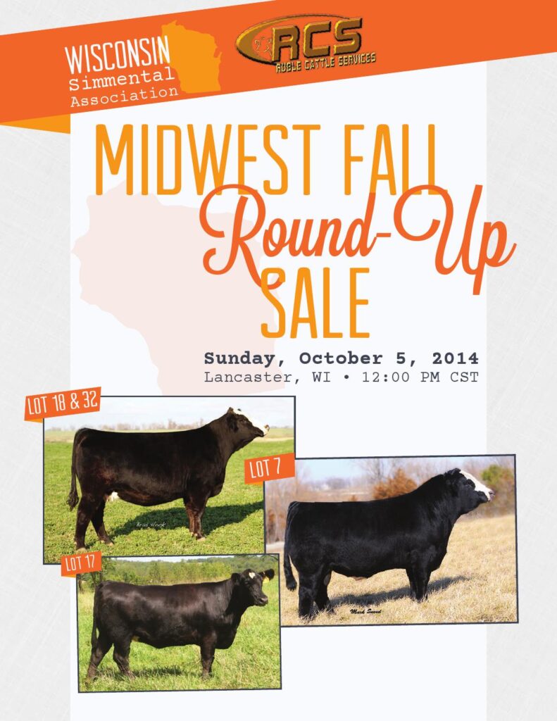 Wisconsin Simmental Association - 2014 Fall Harvest Sale