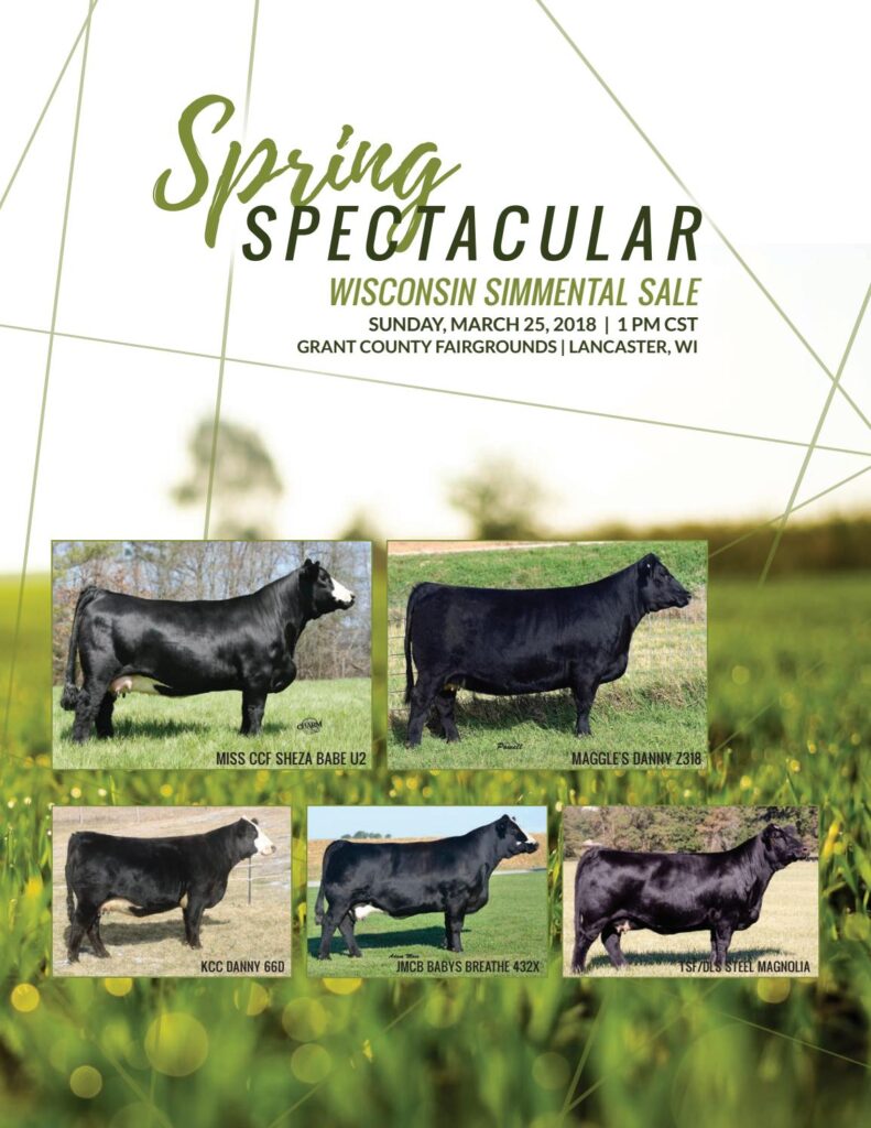 Wisconsin Simmental Association - 2018 Spring Spectacular Sale