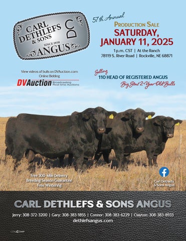 Carl Dethlefs & Sons 57th Annual Production Sale