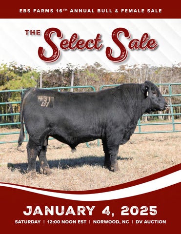 EBS Farms 16th Annual Bull & Female Sale