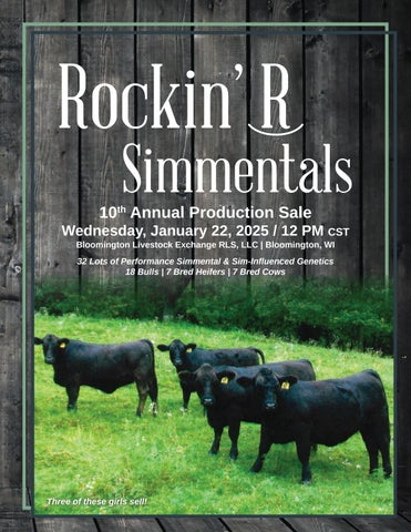 Rockin' R Simmentals 10th Annual Production Sale