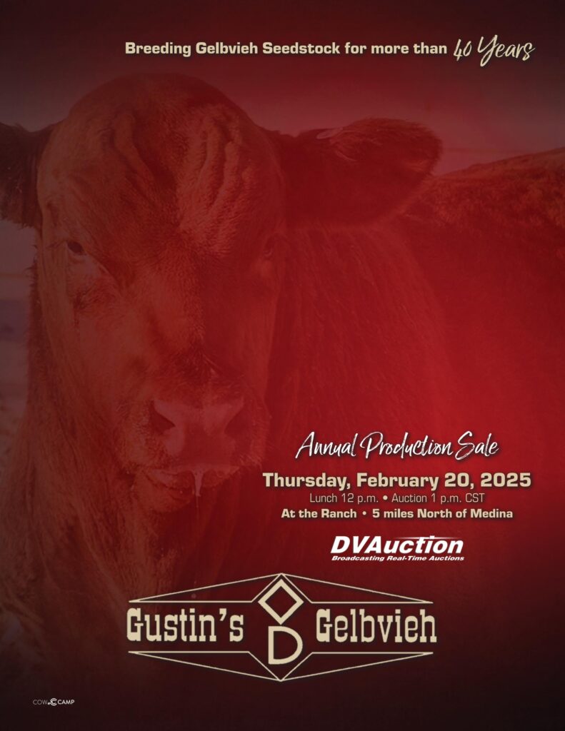 Gustin's Diamond D Gelbvieh Annual Production Sale
