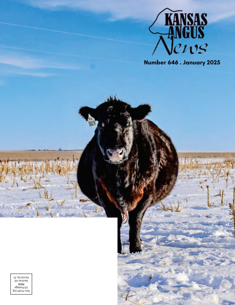Kansas Angus News - 2025 January