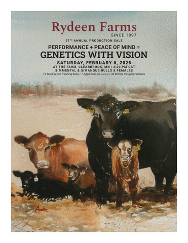 Rydeen Farms 27th Annual Production Sale