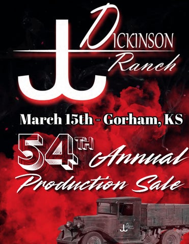 Dickinson Ranch 54th Annual Production Sale