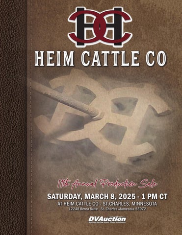 Heim Cattle Company 11th Annual Production Sale