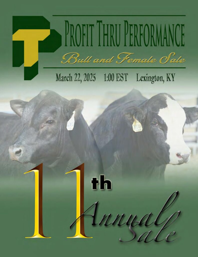 Profit Through Performance 11th Annual Bull & Female Sale