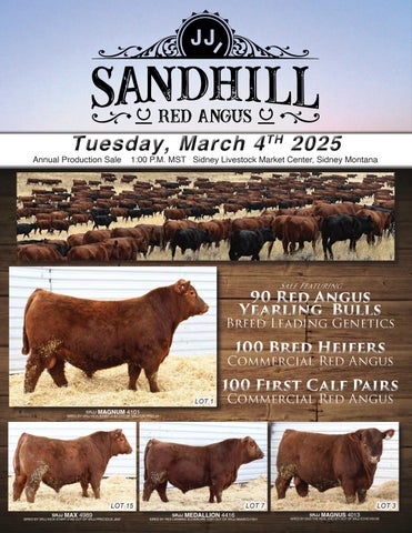 Sandhill Red Angus Annual Production Sale