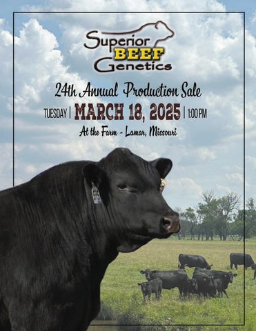 Superior Beef Genetics 24th Annual Production Sale