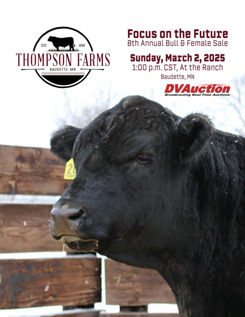 Thompson Farms 8th Annual Bull & Female Sale