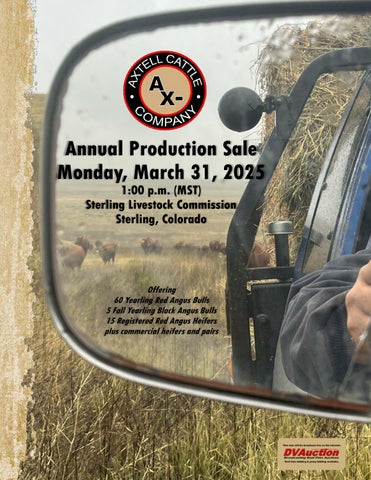 Axtell Cattle Company Annual Production Sale