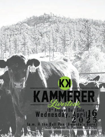Kammerer Livestock 19th Annual Bull Sale