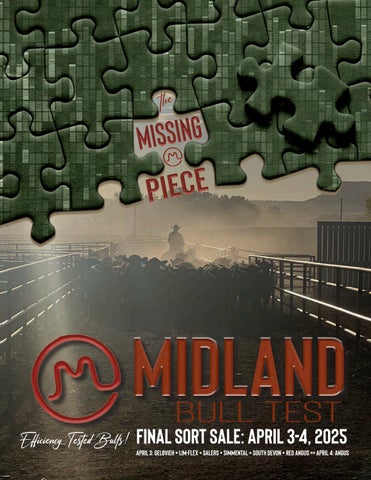 Midland Bull Test Final Sort Sale
